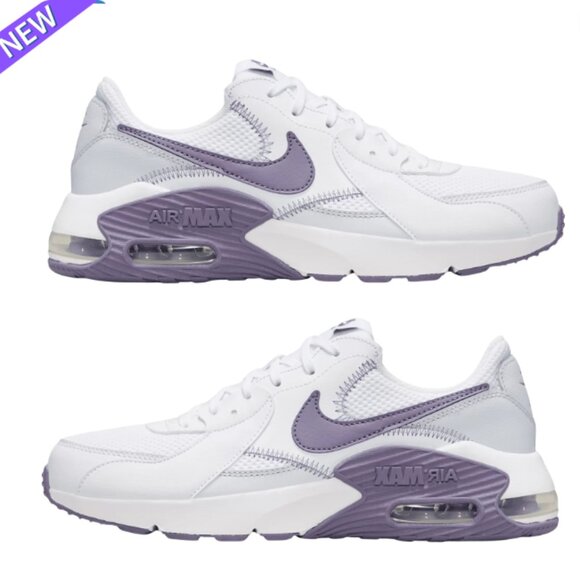 Nike Shoes - NWT Nike Women's Air Max Excee Shoes, White/Purple